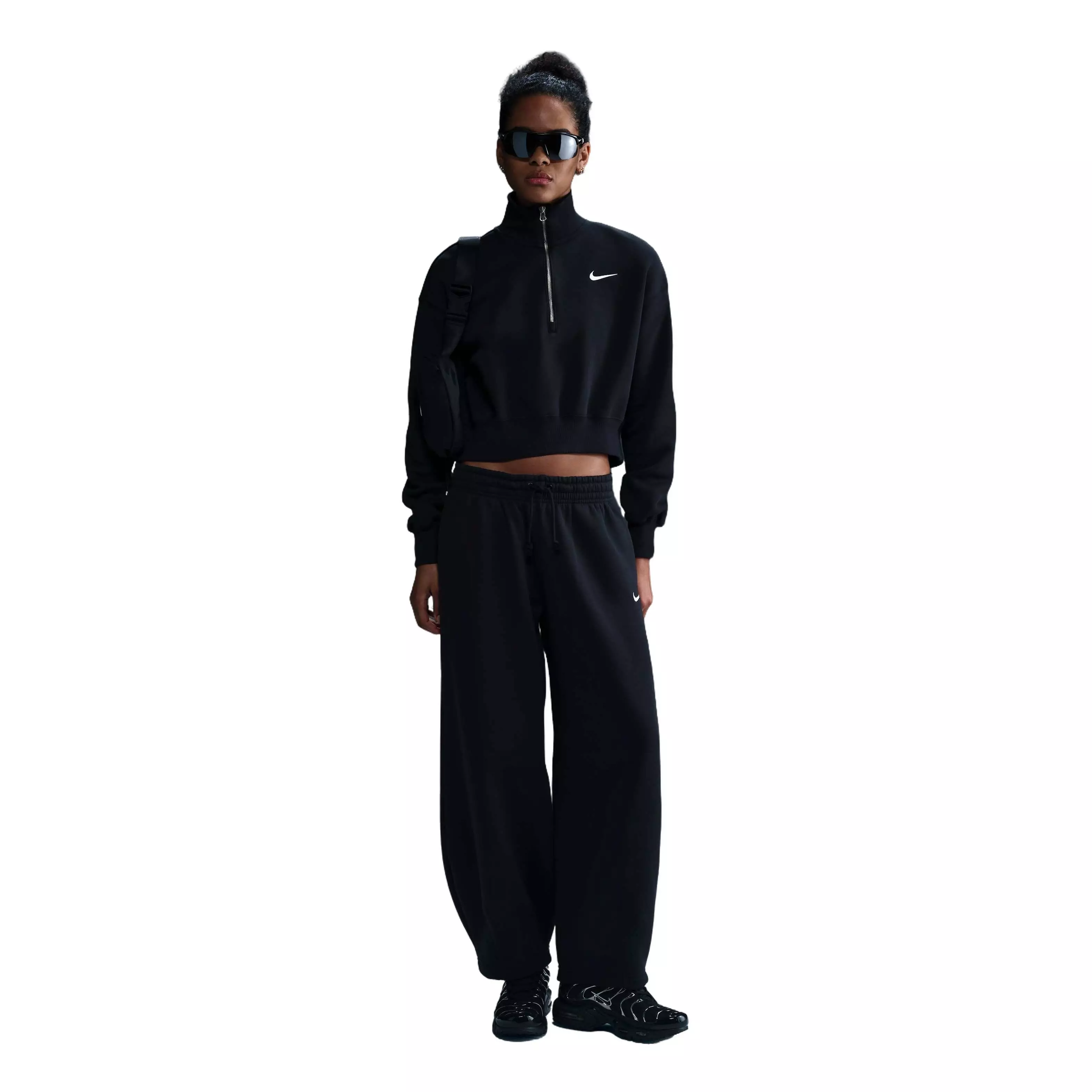 Nike Women's Sportswear Phoenix Fleece Mid-Rise Oversized Tapered